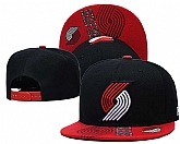 Blazers Team Logo Black Red Adjustable Hat GS,baseball caps,new era cap wholesale,wholesale hats